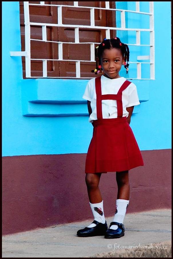 Kubánská školačka