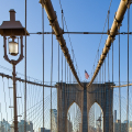 BROOKLYN BRIDGE- VÝCHOD SLUNCE